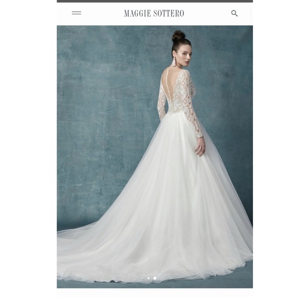 Maggie Sottero Mallory Dawn Ballgown - Picture 3 of 12